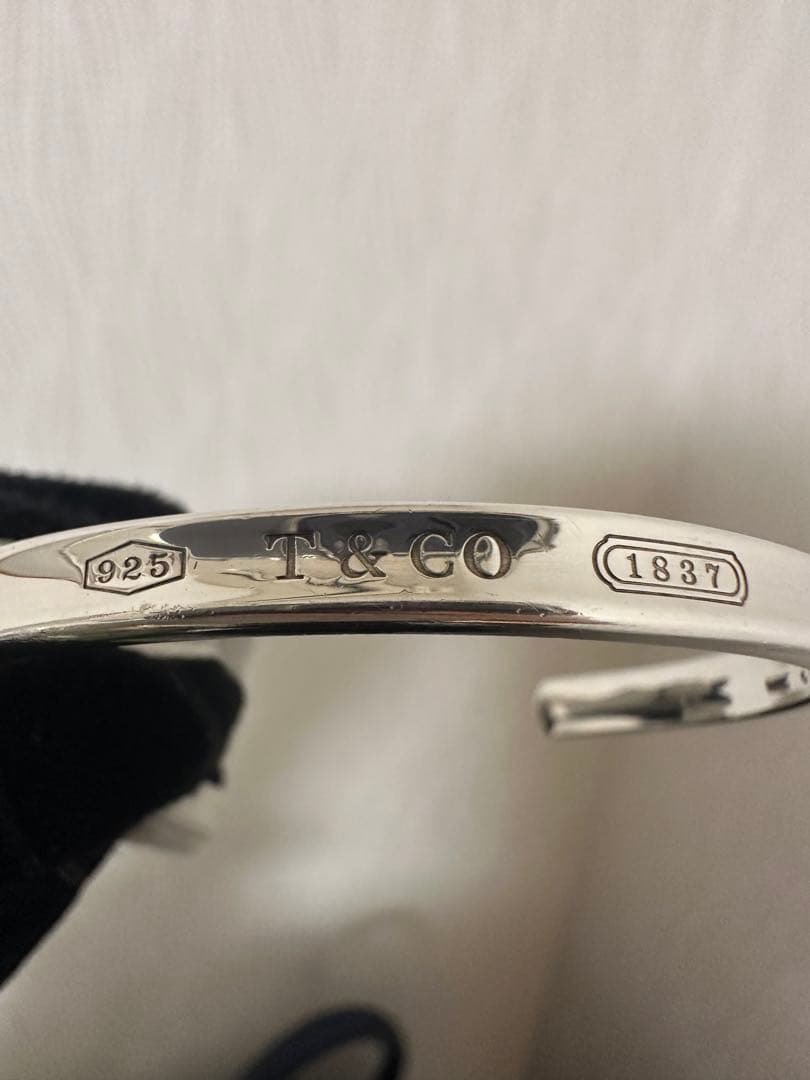 値下げ交渉あり　Tiffany & Co. ナローカフバングル　925 シルバー