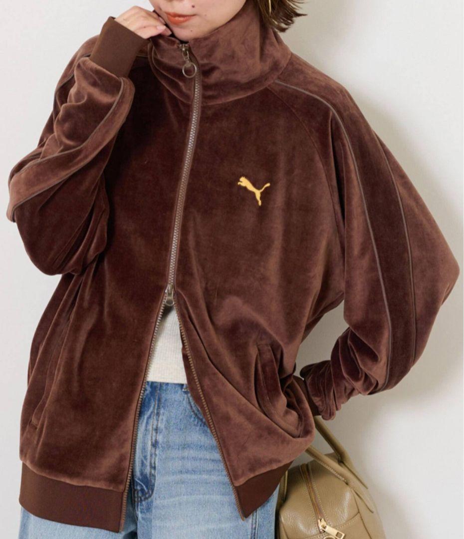 ジャーナルスタンダードレリューム　別注　プーマベロアジャケット　美品