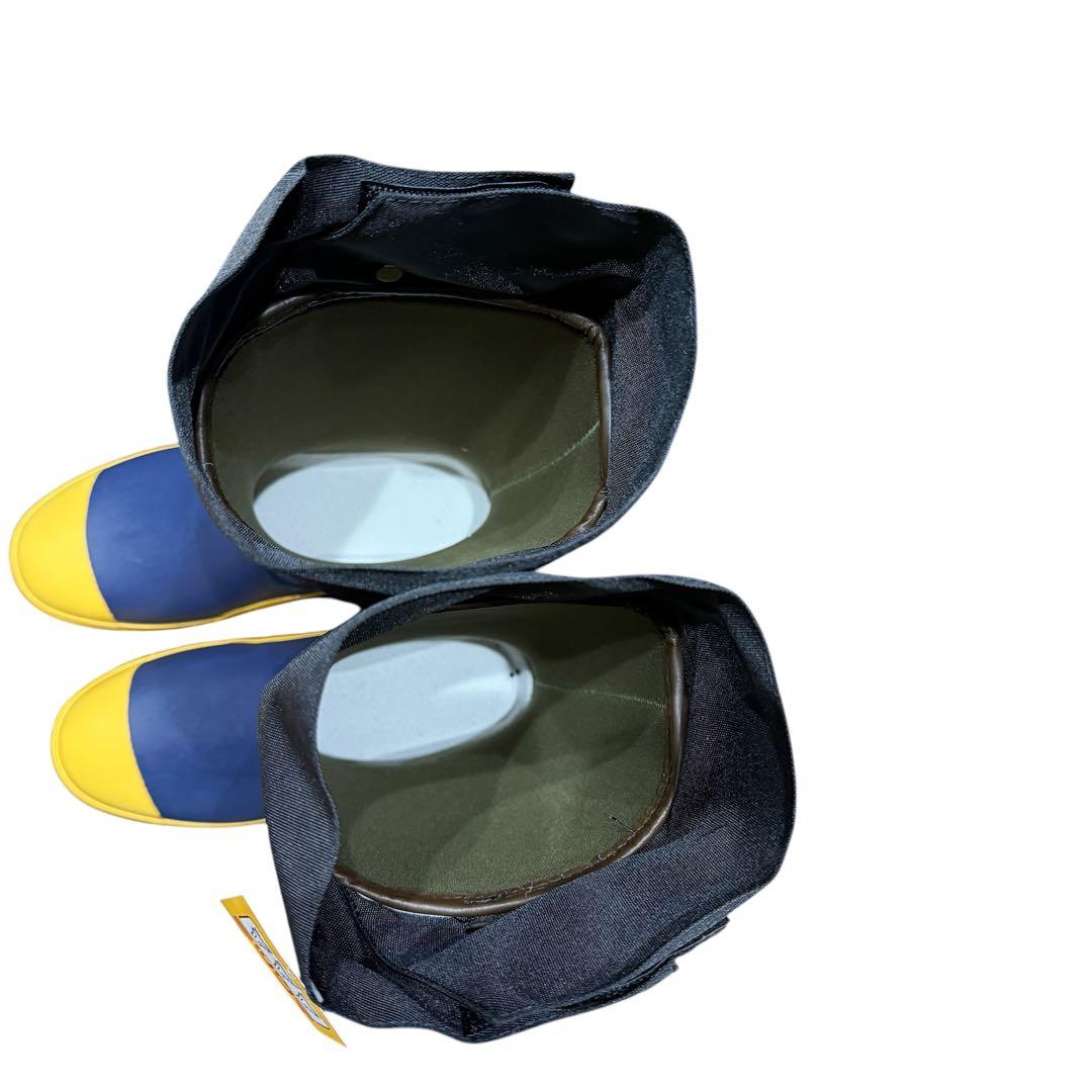 【新品✨️】ミツウマ スパイク長靴 ネイビー 26cm 滑りづらい 登山 林業