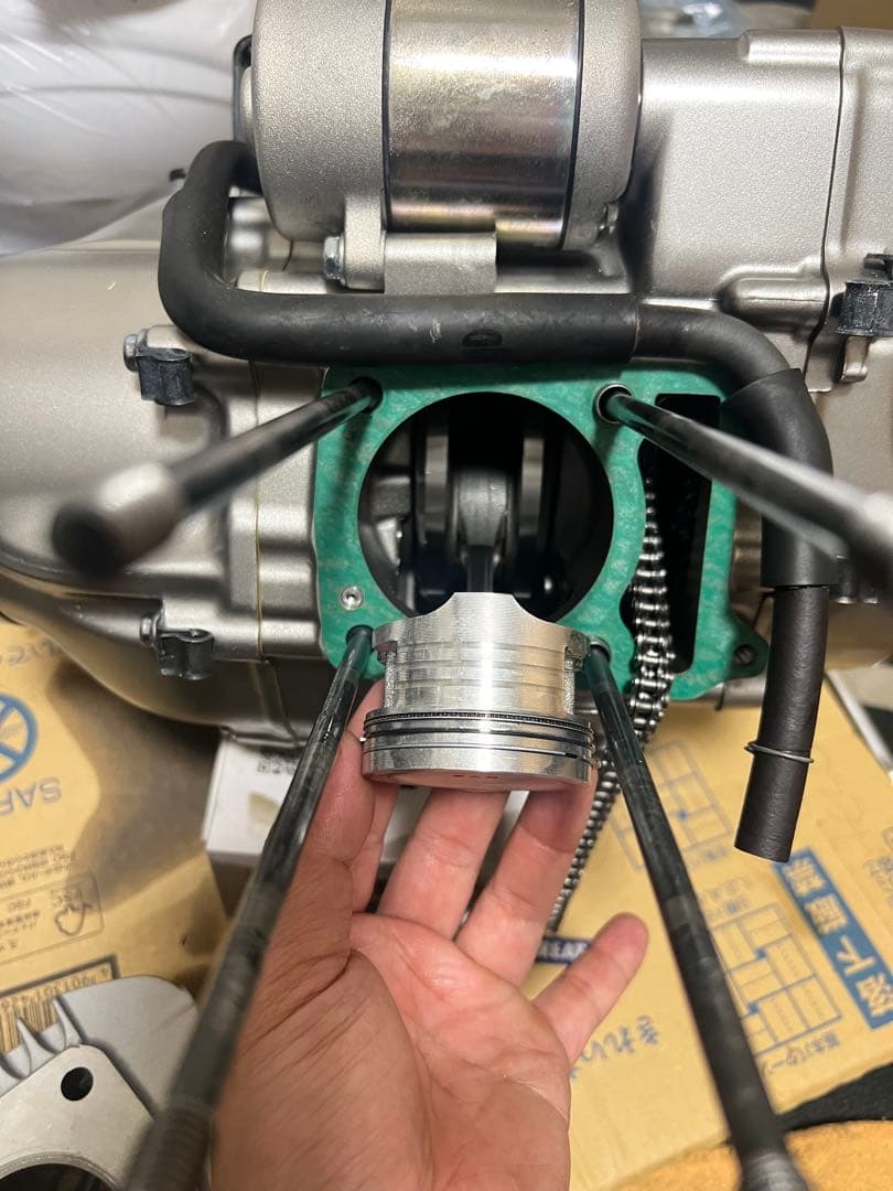 モンキー125Jb02 純正エンジン 5000km