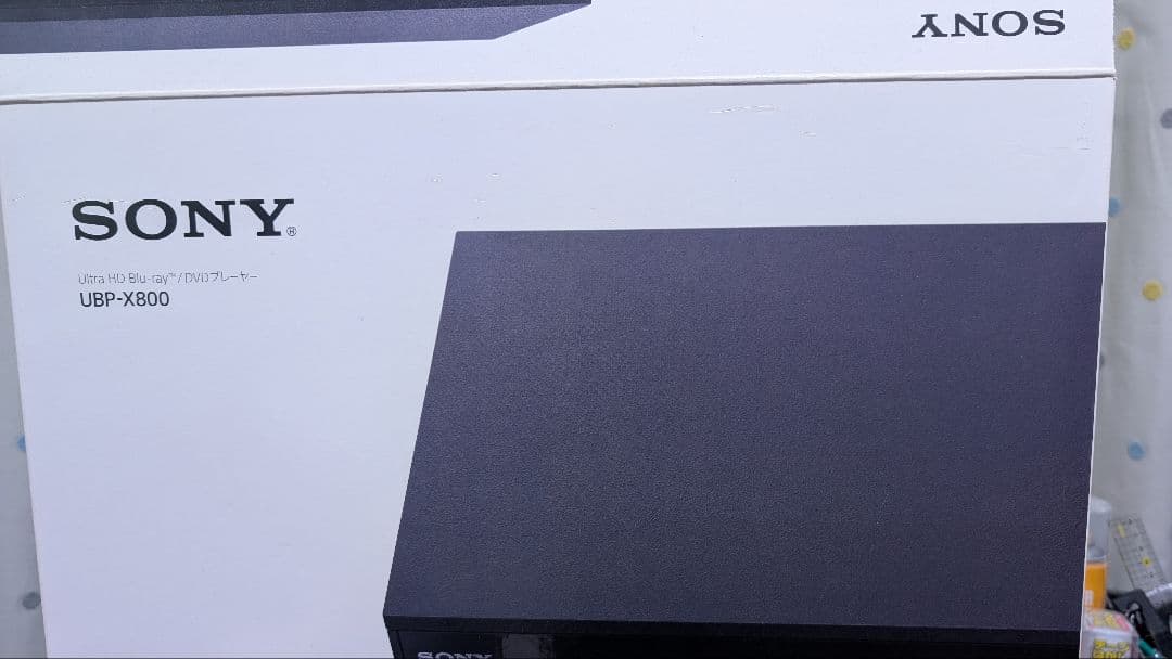 SONY UBP-X800　Blu-rayプレイヤー