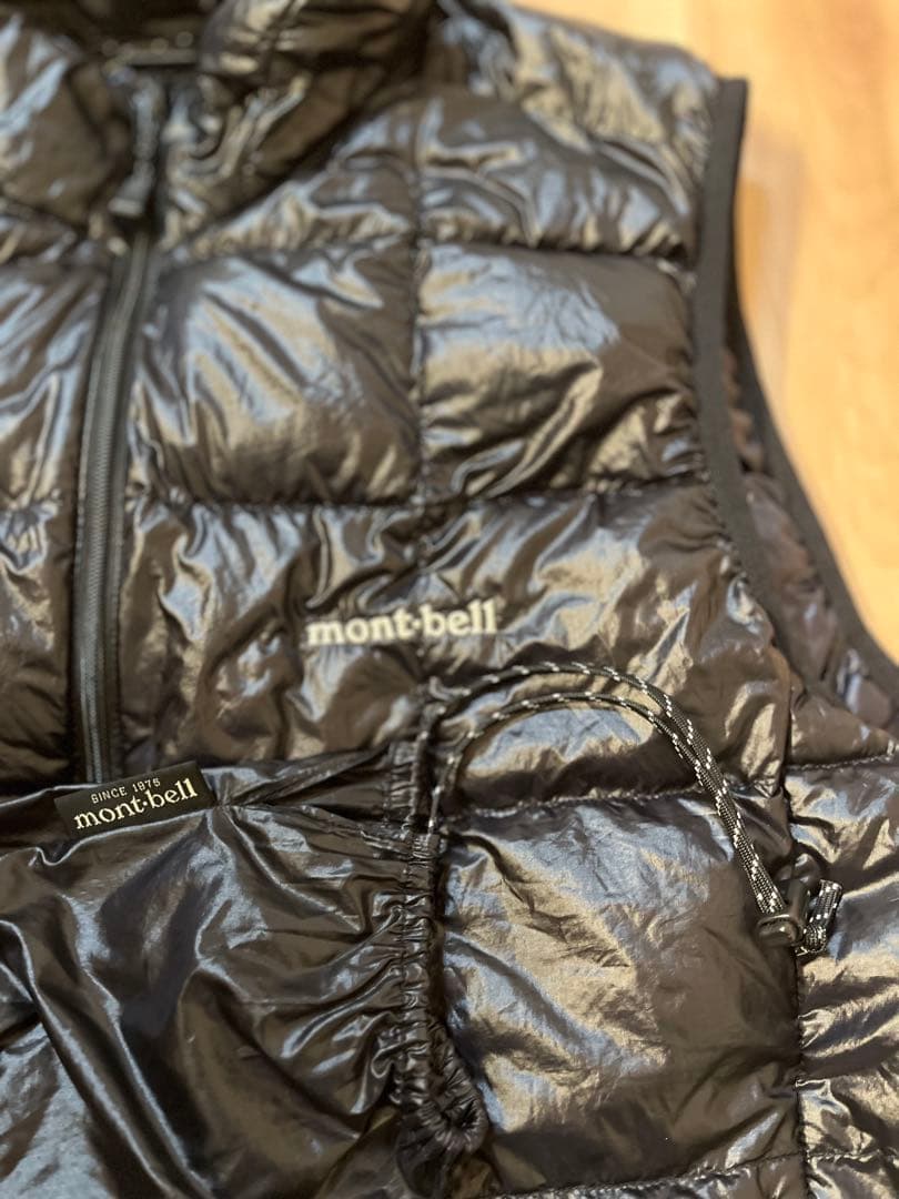 【当日または翌日発送】 モンベル スペリオダウン ベスト M ブラック