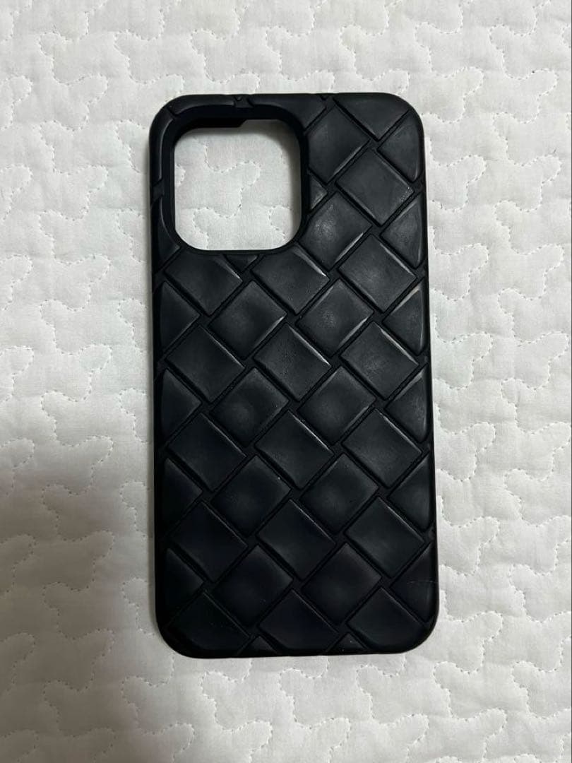 BOTTEGA VENETA ボッテガ iPhone15ProMax ケース　黒