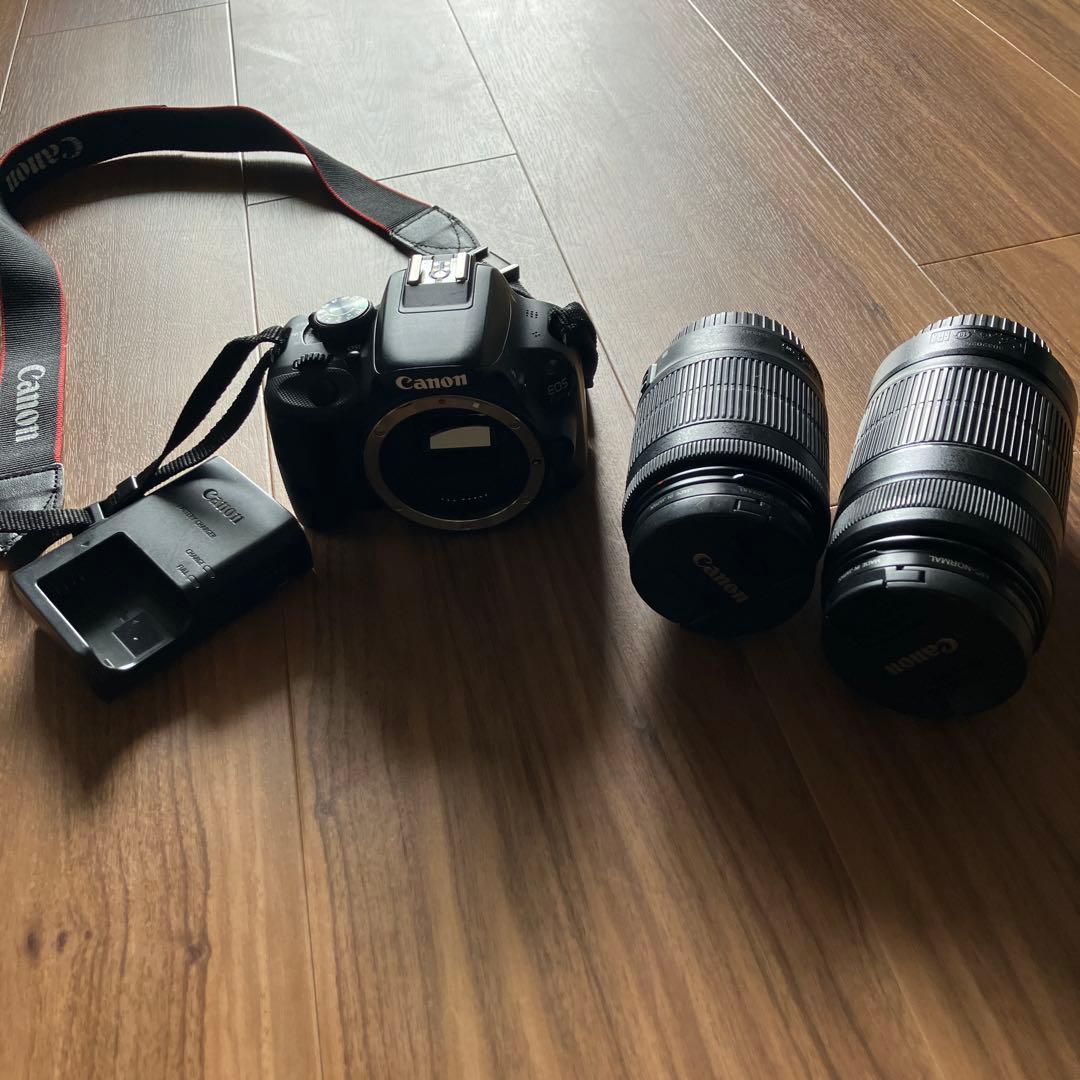 Canon 一眼レフカメラ （EOS kiss X7）+ 2本レンズセット
