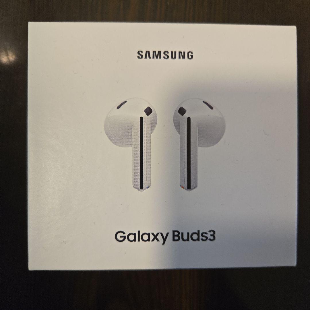 【新品未開封】Galaxy buds 3 ホワイト&バッテリーパック