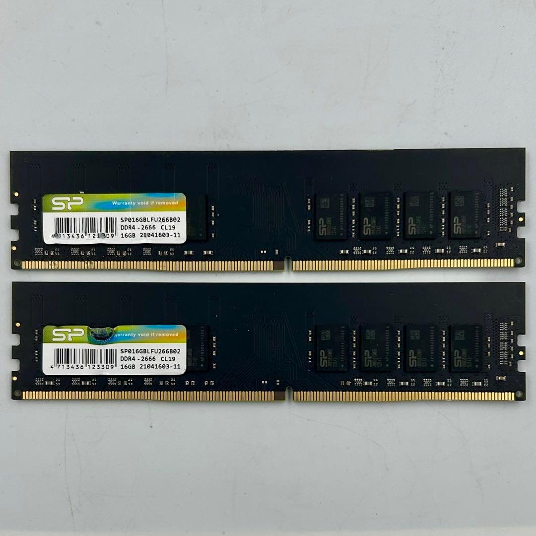 ■SP DDR4 - 2666 CL19 16GB （2枚）■