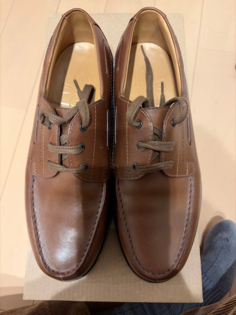 J.M.WESTON 690 ヨットダービー ロシアンカーフ タン 6D 廃盤