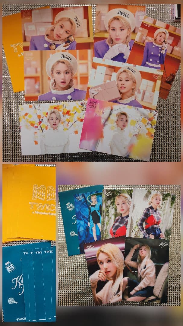 TWICE チェヨン　ランダムトレカ79枚+オマケ　トレカケース2種付き