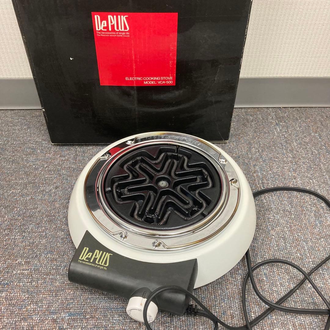 孔雀印　電気コンロ　DePLUS　VCA-500 94年製