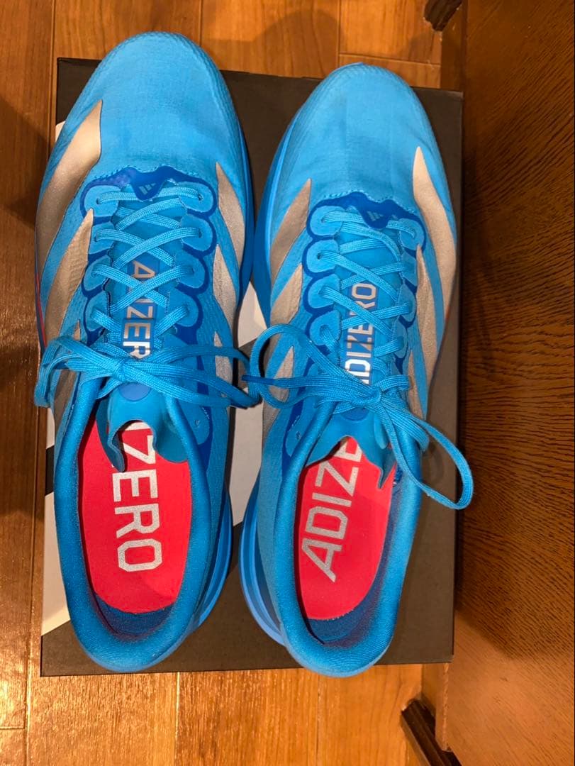 走行3キロ ADIZERO EVO SL WOVEN エボSL 29.0センチ