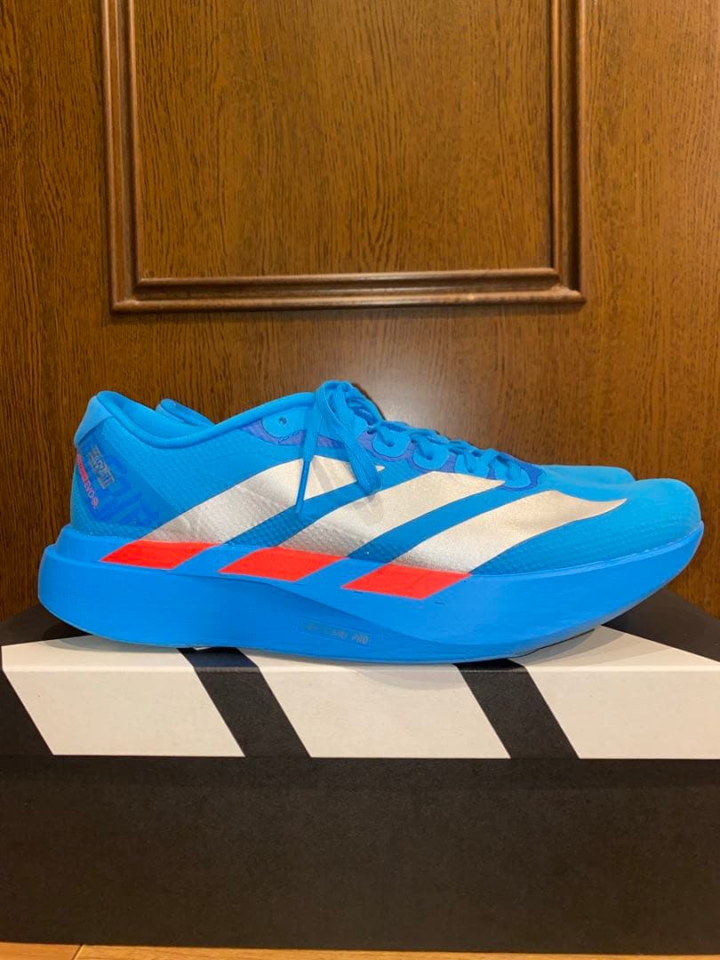 走行3キロ ADIZERO EVO SL WOVEN エボSL 29.0センチ