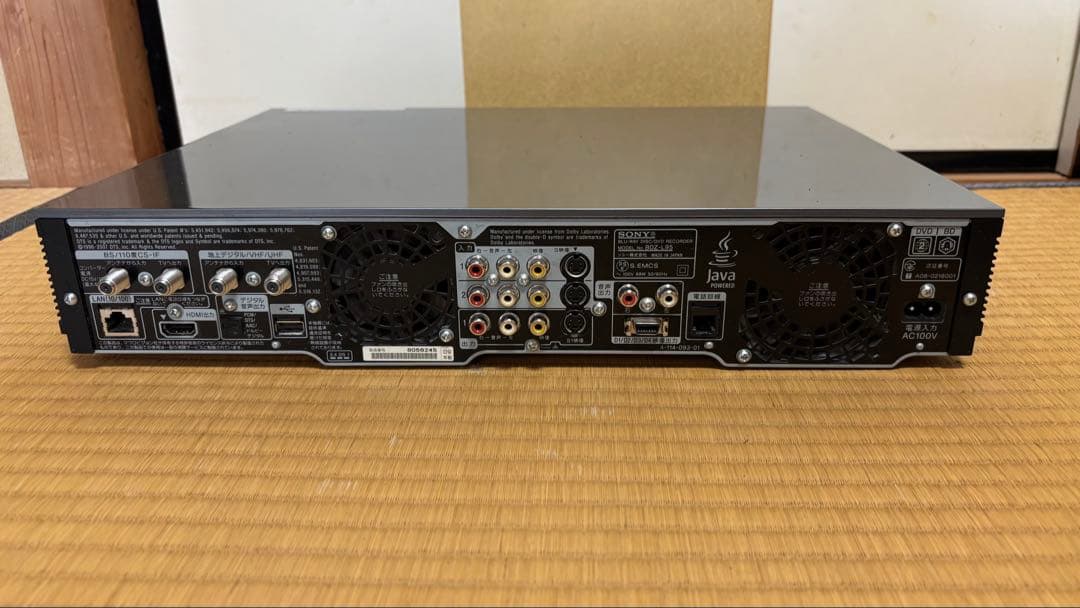 SONY ブルーレイレコーダー BDZ-L95本体