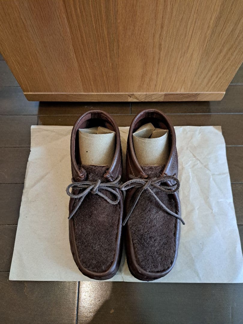 【専用出品】HTS ハイカットワラビー ブーツ モカシン シープスキン ブラウン