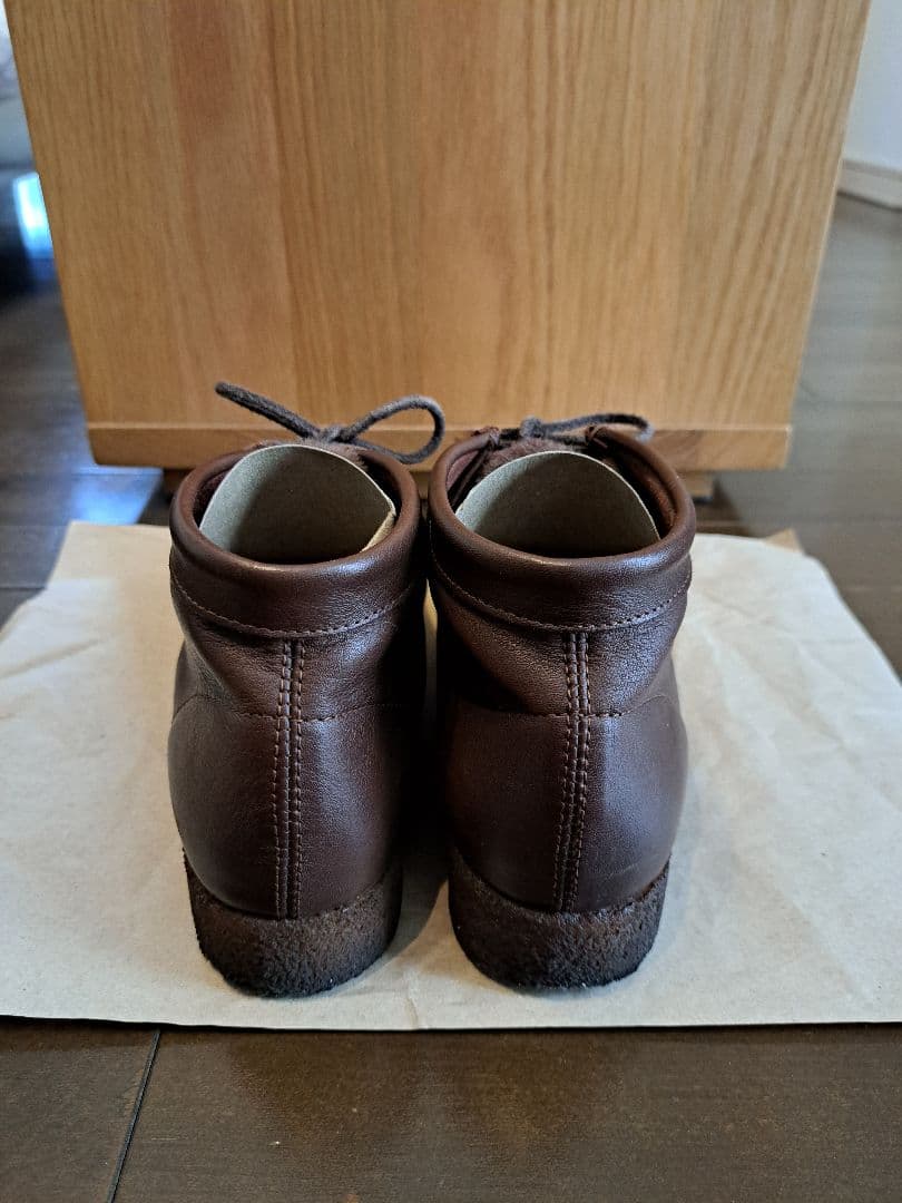 【専用出品】HTS ハイカットワラビー ブーツ モカシン シープスキン ブラウン