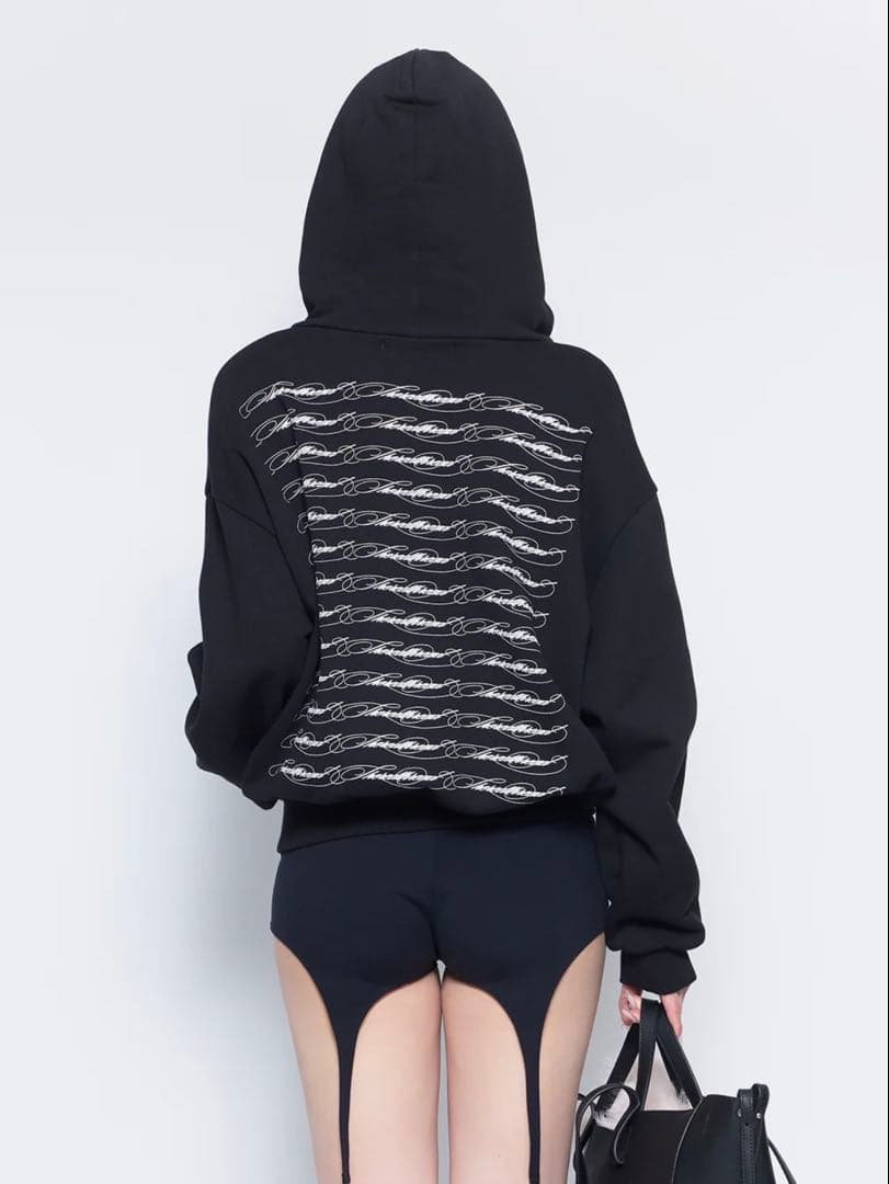 トップス THEREDTHREAD S logo pullover hoodie