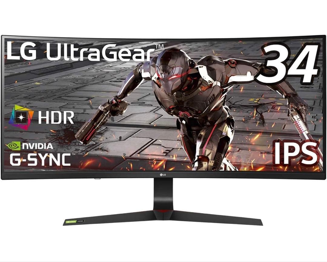LG ゲーミング モニター 34インチ 曲面 ウルトラワイド