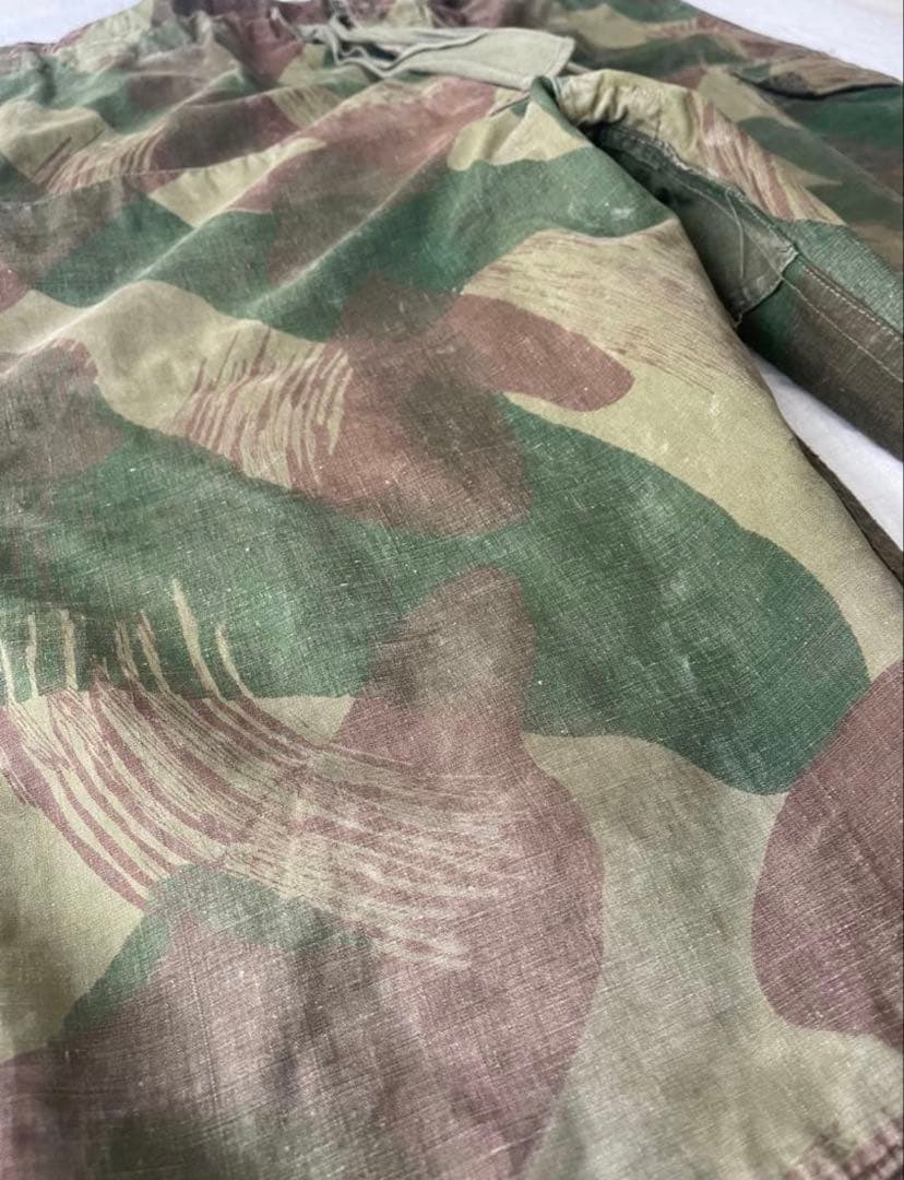 50s ベルギー軍　ブラッシュストロークカモフラージュパンツ