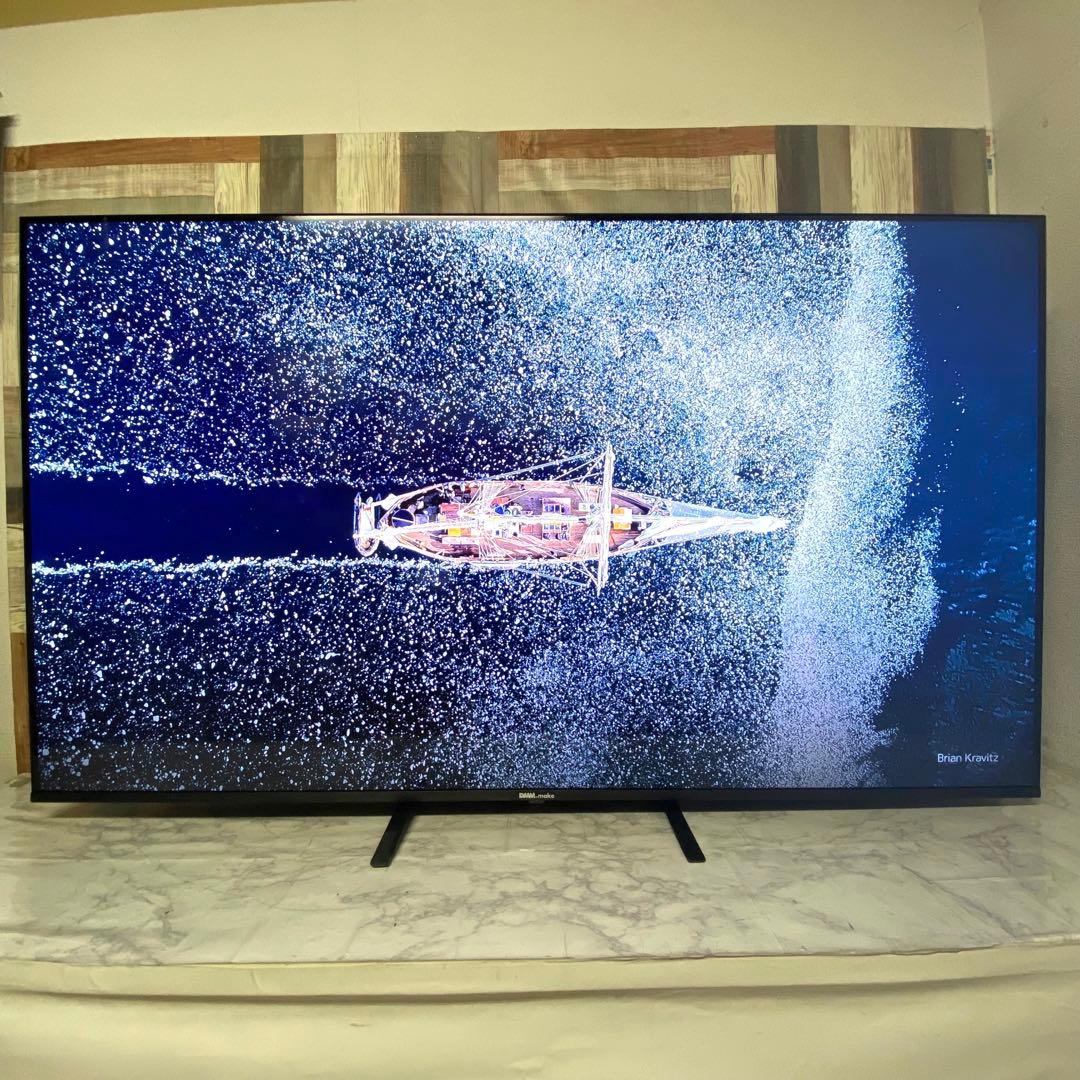 即日受渡❣️全国送料込 DMM.com65インチDKS-4K65DG4スピーカー付