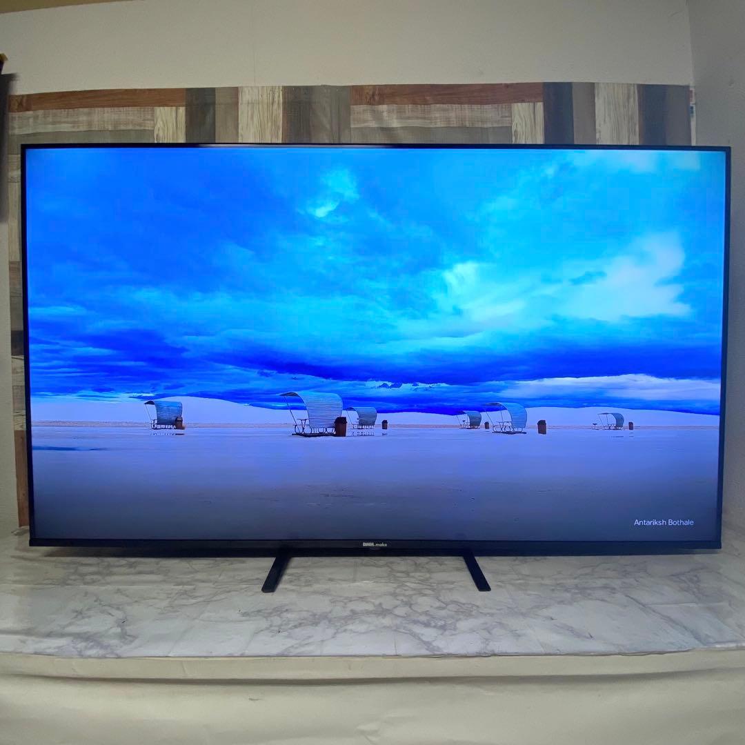 即日受渡❣️全国送料込 DMM.com65インチDKS-4K65DG4スピーカー付