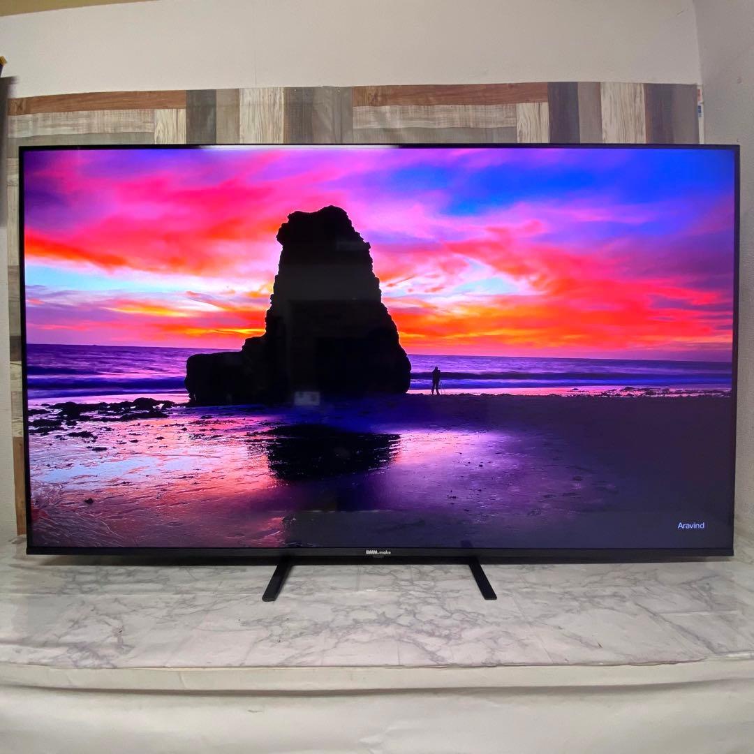 即日受渡❣️全国送料込 DMM.com65インチDKS-4K65DG4スピーカー付