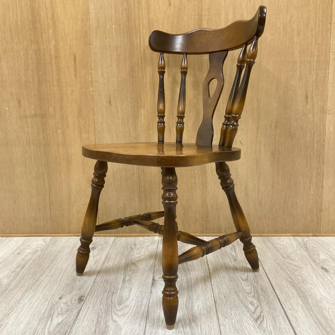 【飛騨産業】キツツキ　ウィンザーチェア　ダイニングチェア　椅子　A