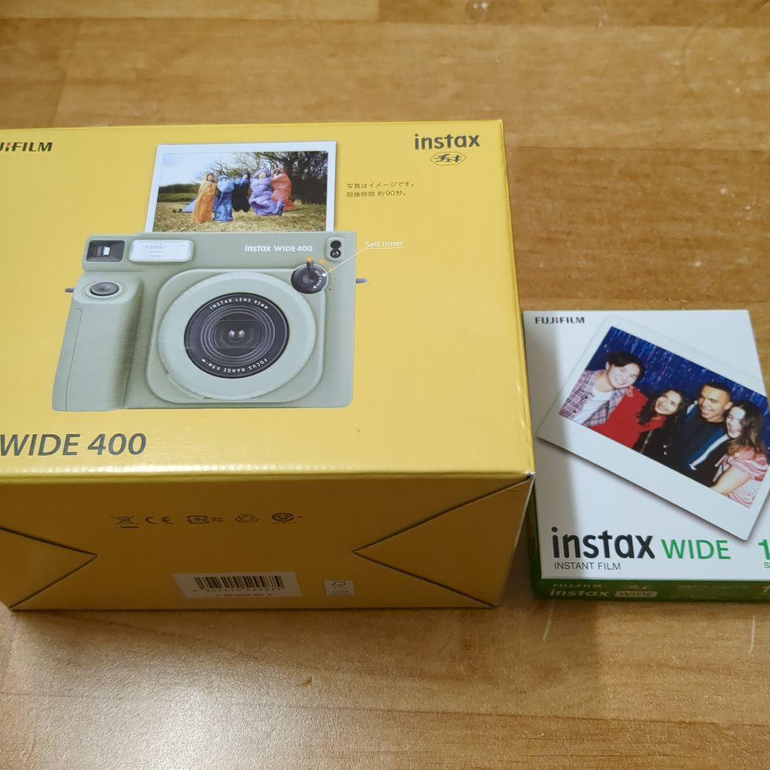 FUJIFILM instax WIDE 400 本体 フィルム10枚