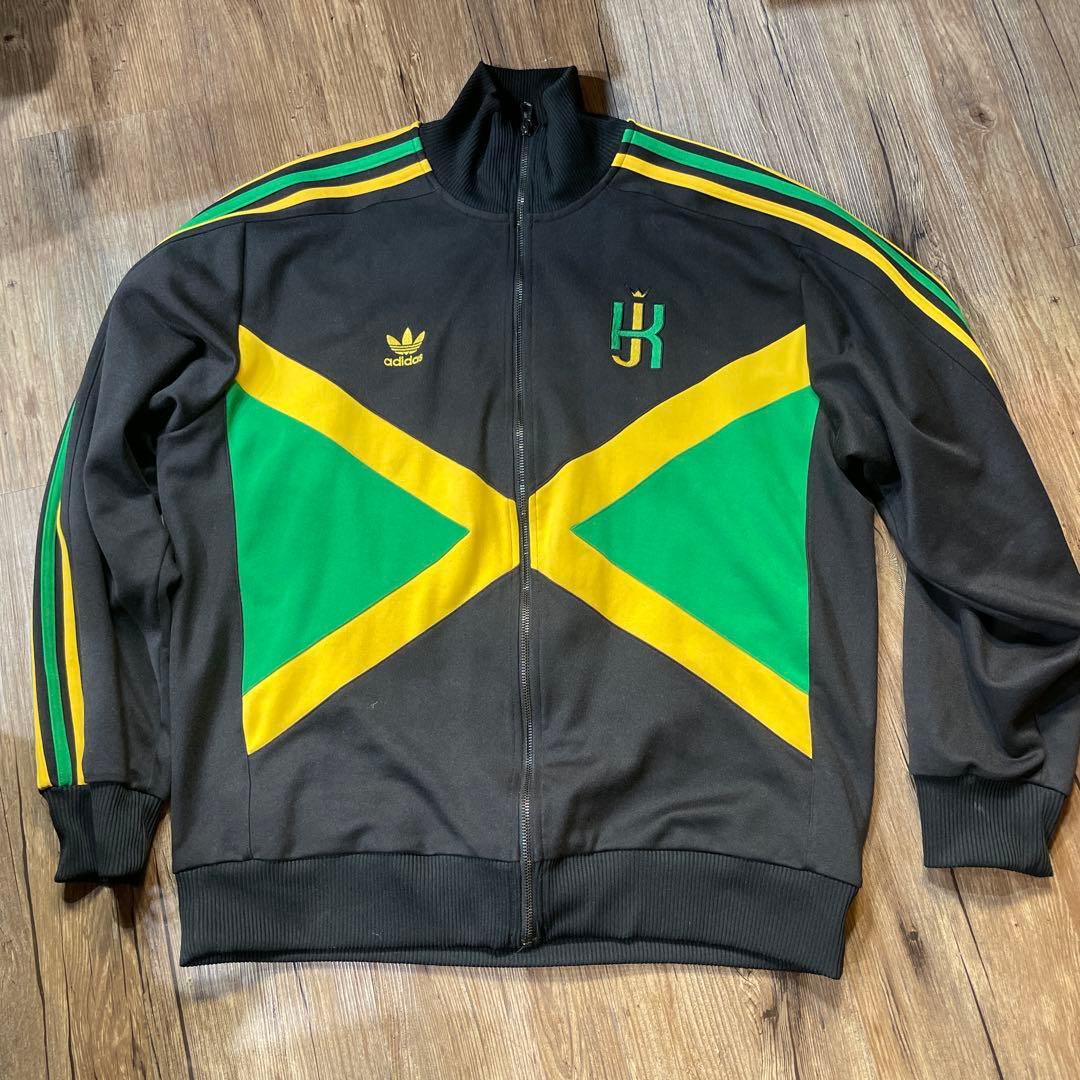 【超レア】adidas アディダス ジャマイカ レゲエ ジャージ サイズL