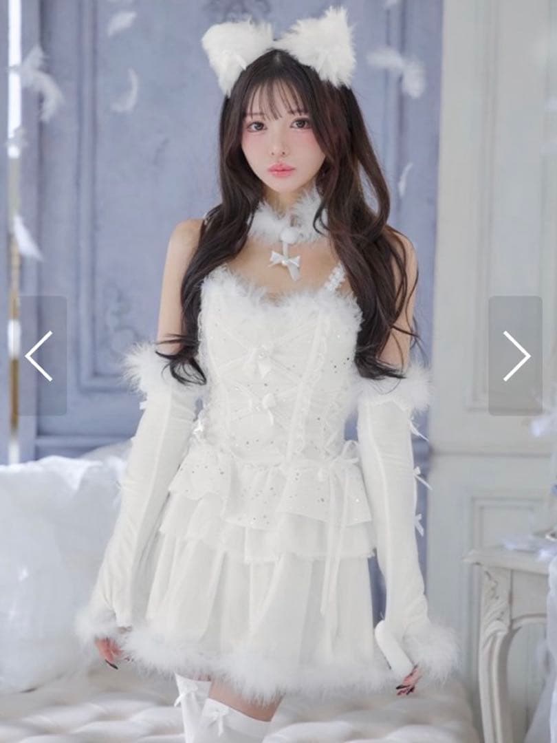 Malymoon / マリームーン　コスプレ　猫　ホワイト