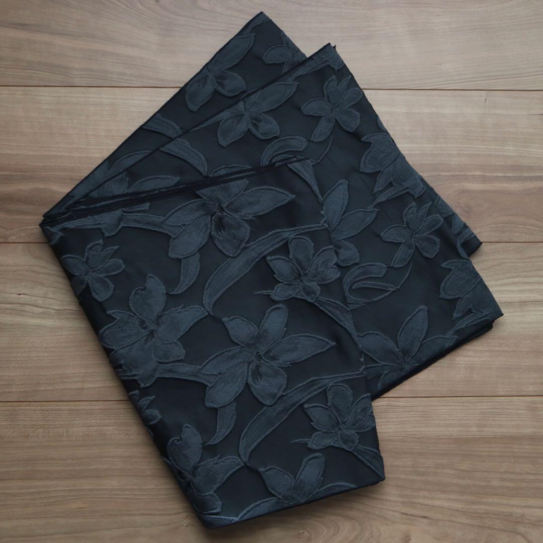 tsubakian ソワレ・ド・フルール 兵児帯 墨色