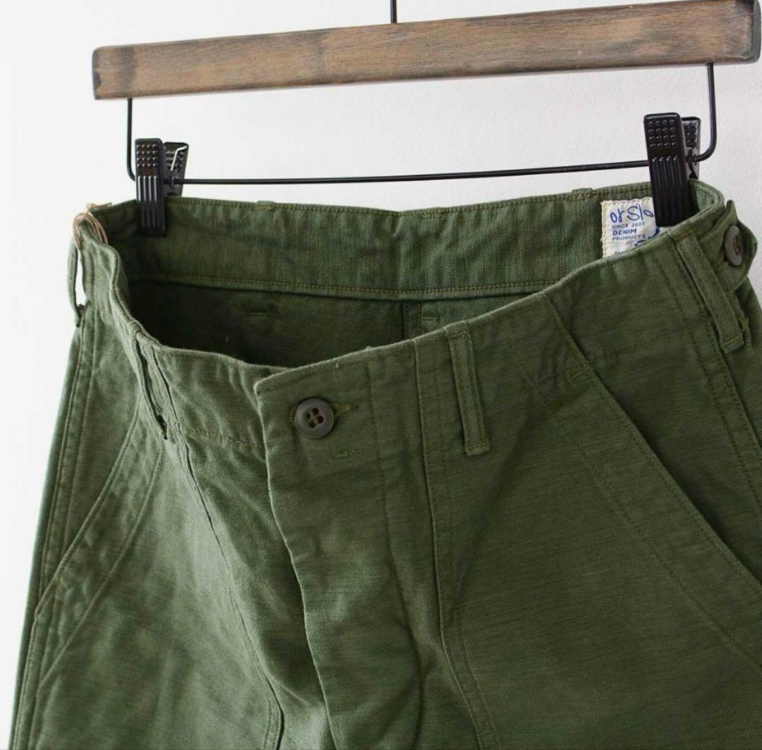 kaneroni　orslow US ARMY FATIGUE GREEN