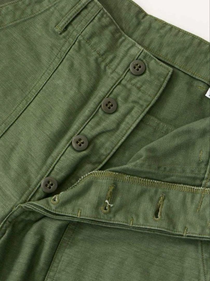 kaneroni　orslow US ARMY FATIGUE GREEN