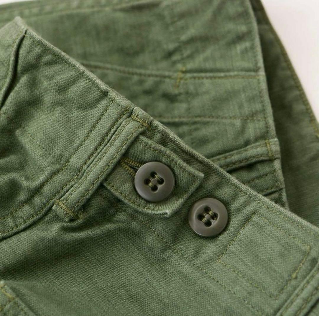 kaneroni　orslow US ARMY FATIGUE GREEN