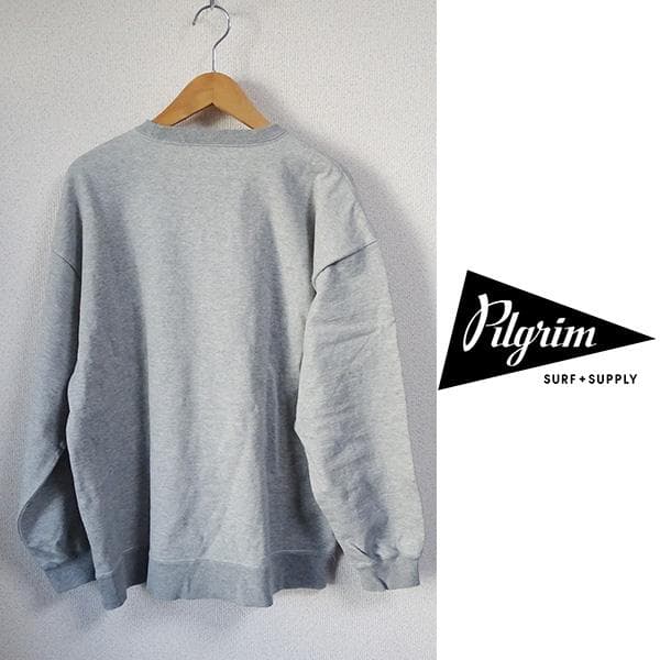 送料無料匿名発送★美品★ピルグリム サーフ+サプライ★スウェットトレーナー