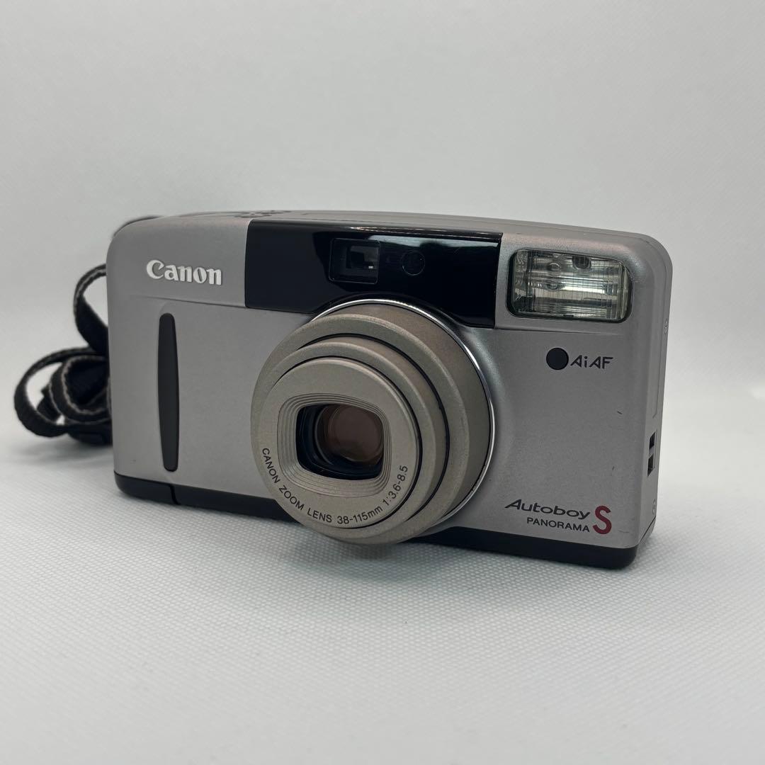 【美品・完動品】　Canon AutoboyS フィルムカメラ　動作確認済
