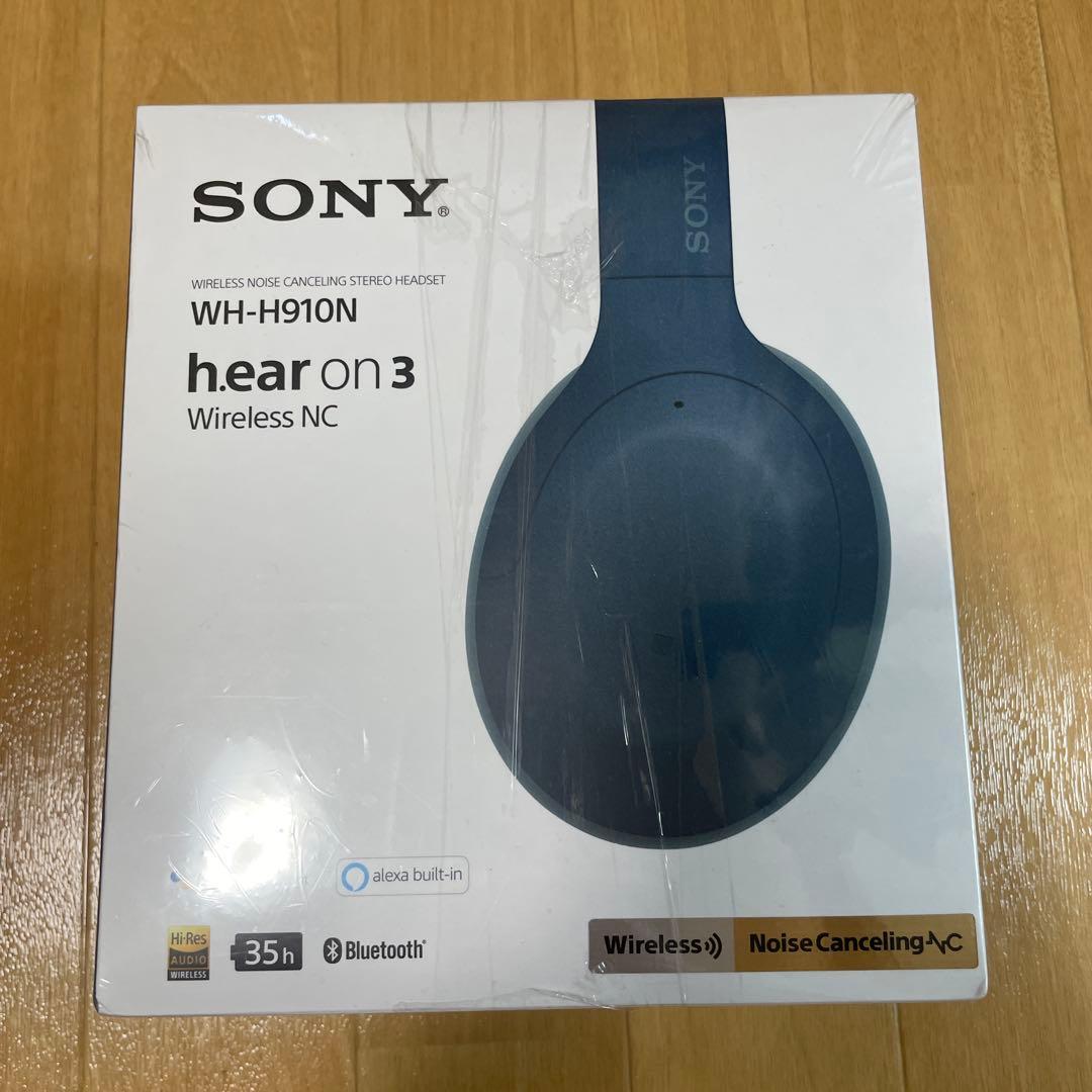 SONY WH-H910N ワイヤレスヘッドホン ブルー