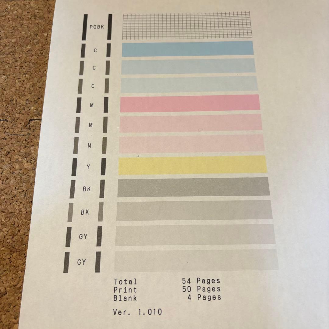 【美品】総枚数54枚！インク新品！Canon TS8430 WH プリンター