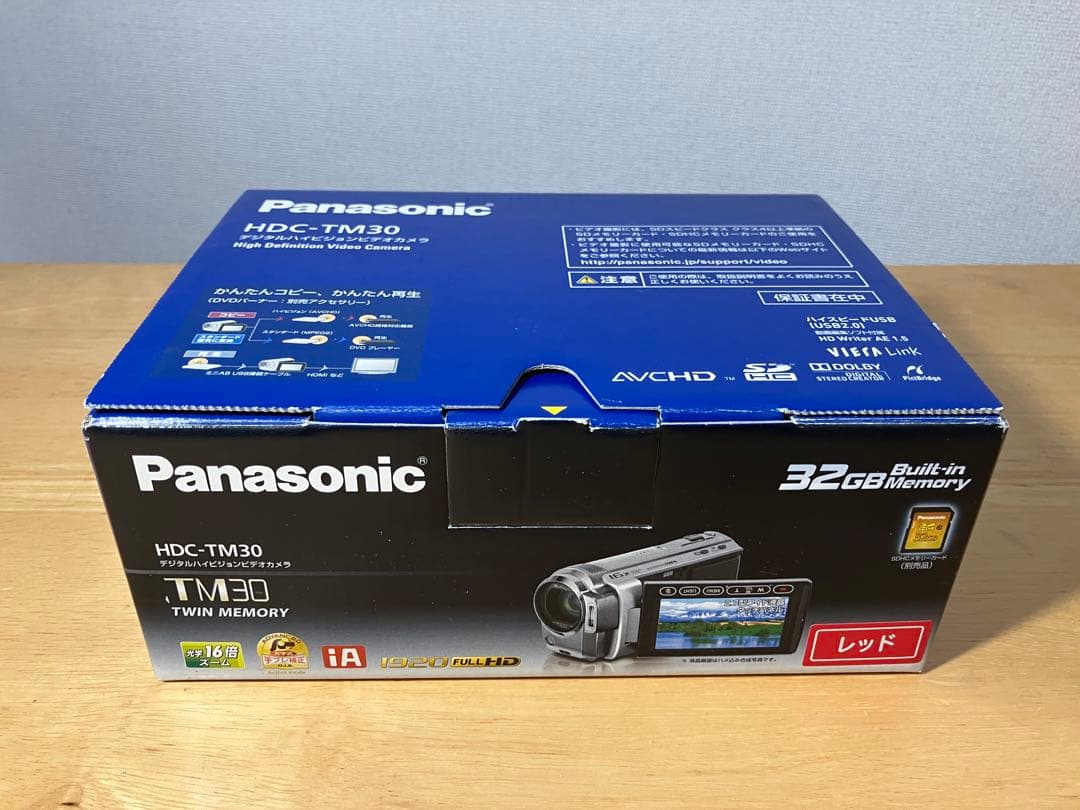 Panasonic HDC-TM30 32GB レッド