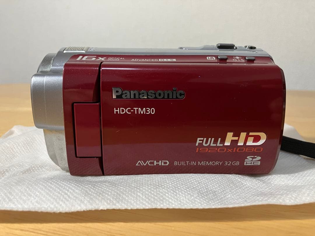 Panasonic HDC-TM30 32GB レッド
