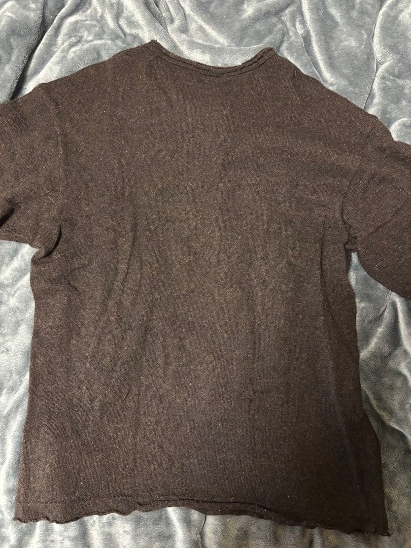 値下げCOMME des GARÇONS Mサイズ ニット ダークブラウン