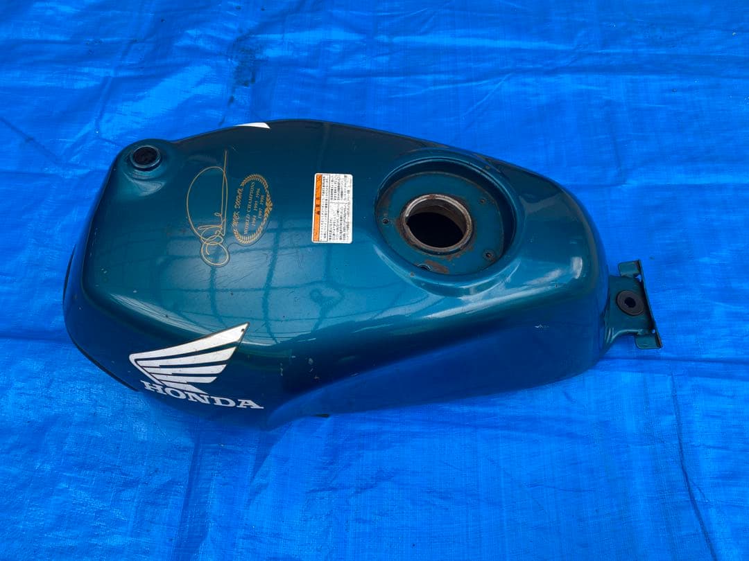 HONDA バイク　タンク 青 nsr50 レプソル