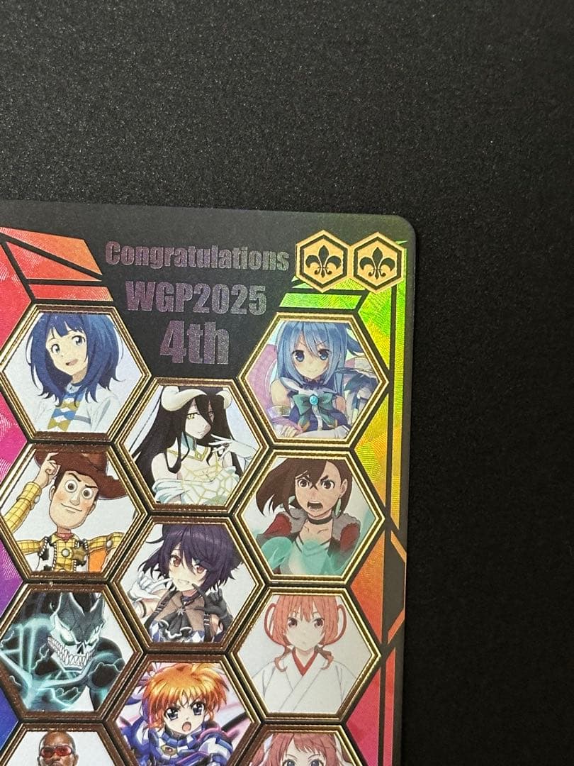 m*a様 WORLD GRAND PRIX 2025 箔押し 4th プロモ