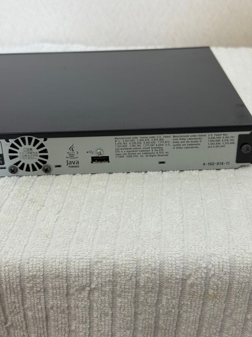 SONY ブルーレイディスクプレーヤー　BDP-S370