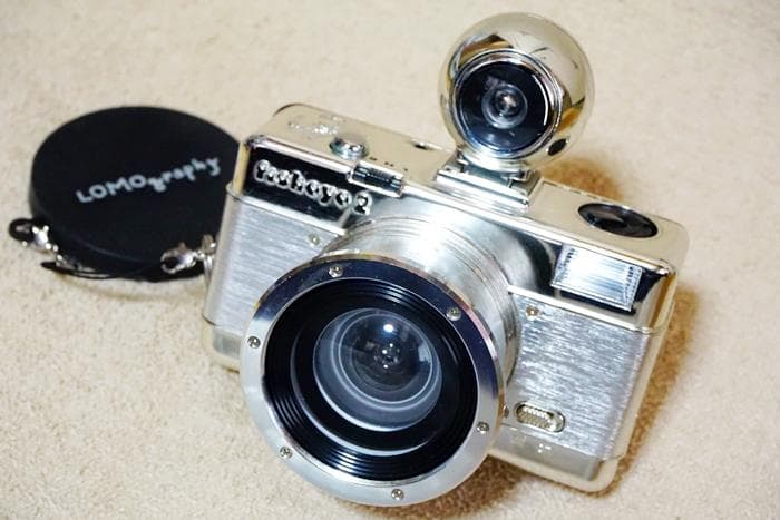 フィルムカメラ Lomography Fisheye2 Chrome llic