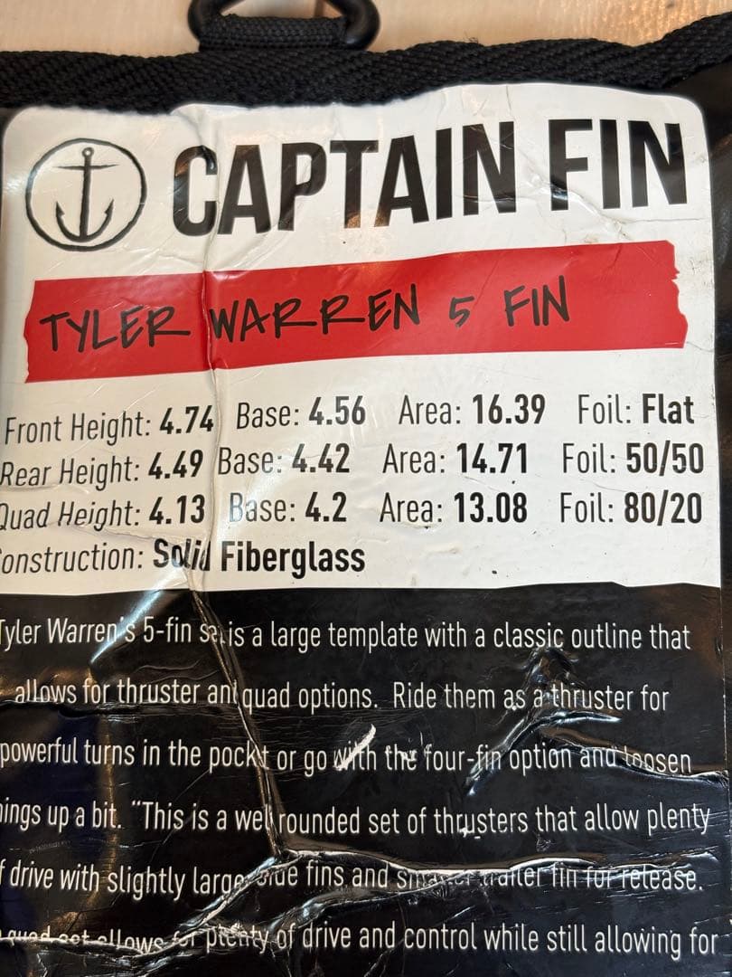 yoooosuke さま専用キャプテン フューチャー フィン ５フィン