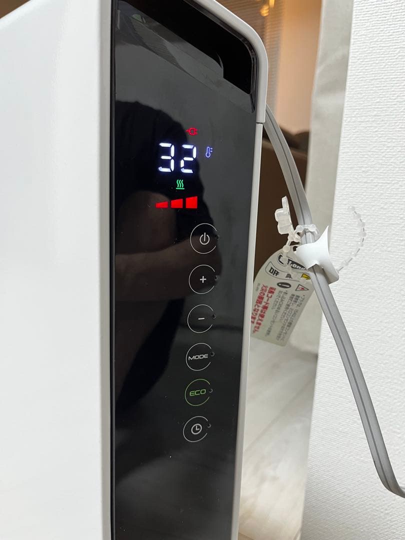 デロンギ コンベクターヒーター HXJ60L12-WH ホワイト 暖房器具