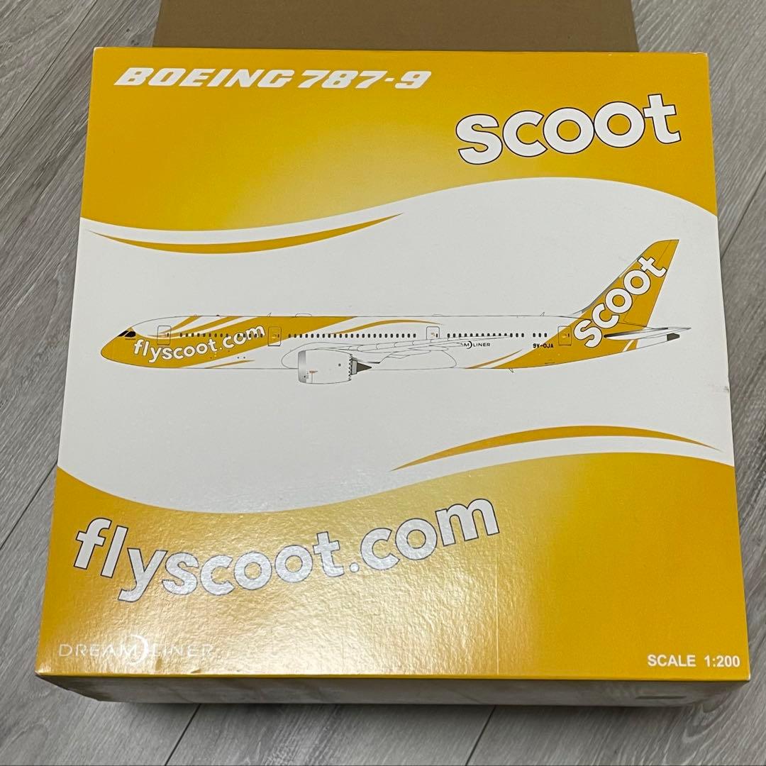 Boeing 787-9 Scoot モデル 1:200