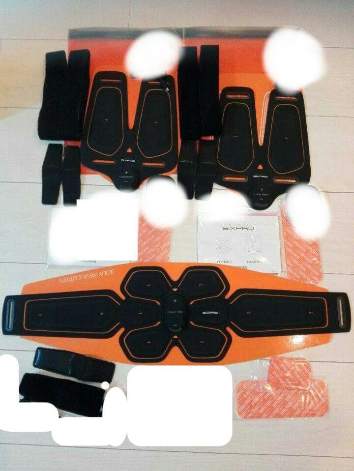 外箱付き　アブズベルトS/M/L　レッグベルト✕２　SIXPAD シックスパッド