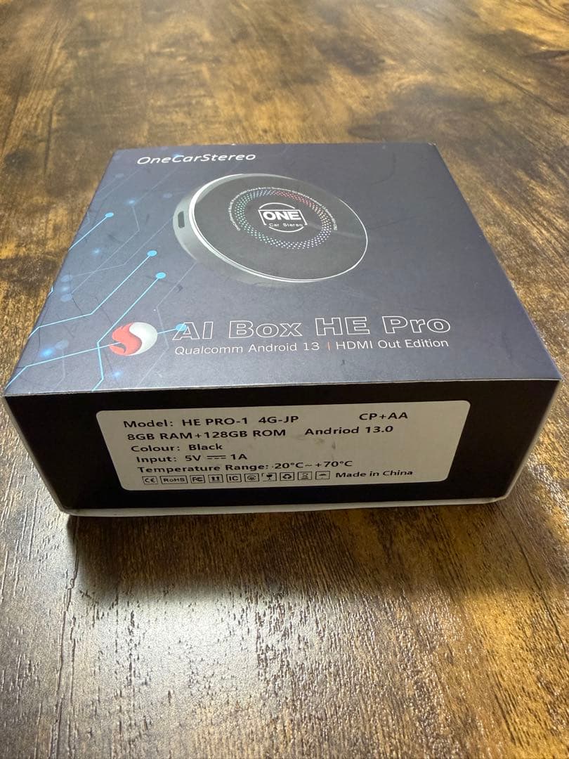 HE PRO ワイヤレスCarPlay AI Box