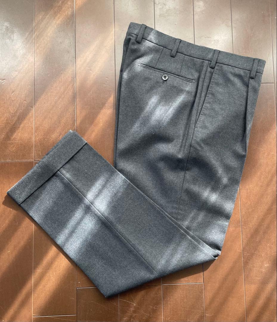 Incotex インコテックス　パンツ　サイズ48 チャコールグレー　ワンタック