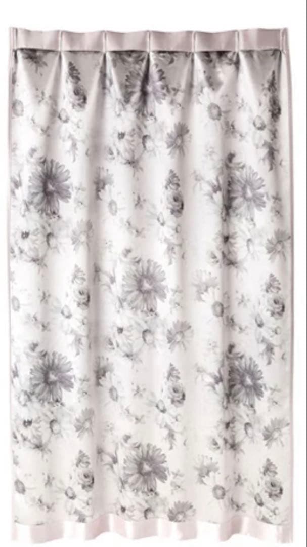 Francfranc 遮光カーテン　スペイシア カーテン ライトピンク　2枚組